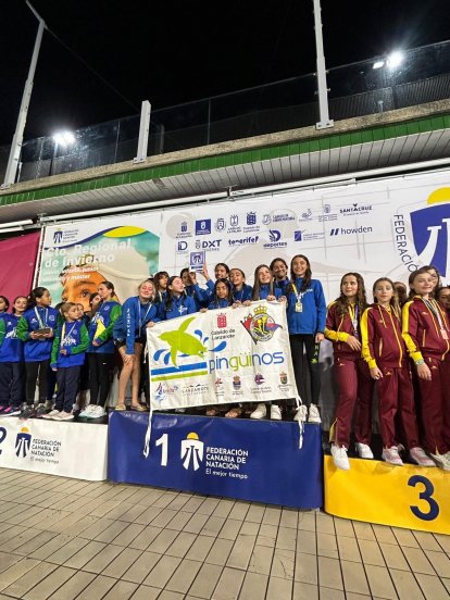 CD Pingüinos en el Campeonato Regional de Invierno de Natación Artística