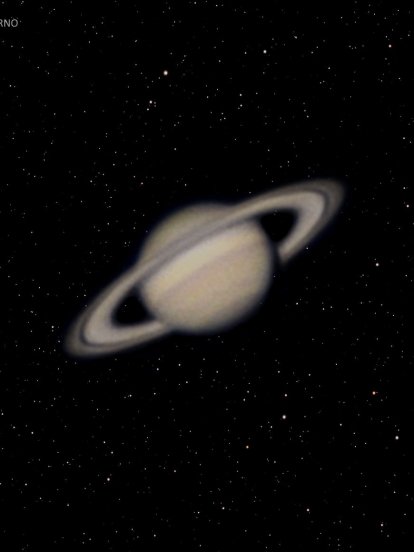 Saturno. Foto: Manuel Verdugo.