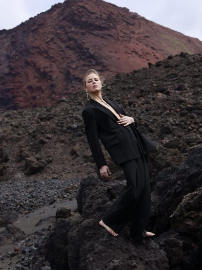 Algunas piezas de la última colección de Silvia de Noia en Lanzarote