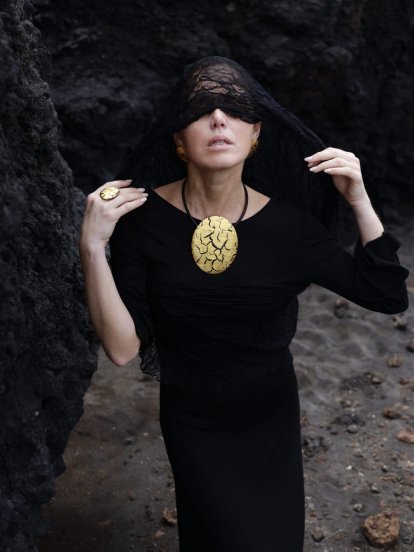 Algunas piezas de la última colección de Silvia de Noia en Lanzarote