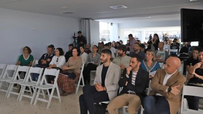 Asistentes a las jornadas de emprendimiento y sostenibilidad ambiental organizadas por el Cabildo de Lanzarote