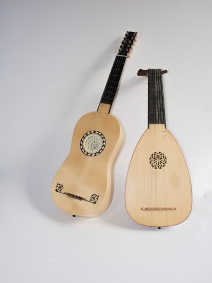 Instrumentos antiguos creados por Paco Dorta