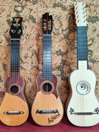 Instrumentos antiguos creados por Paco Dorta