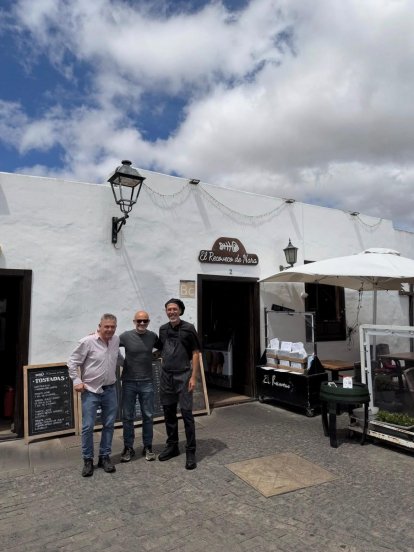 Antonio Lobato visita Lanzarote