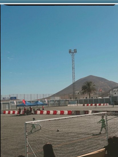 Sara Carbonero en Lanzarote