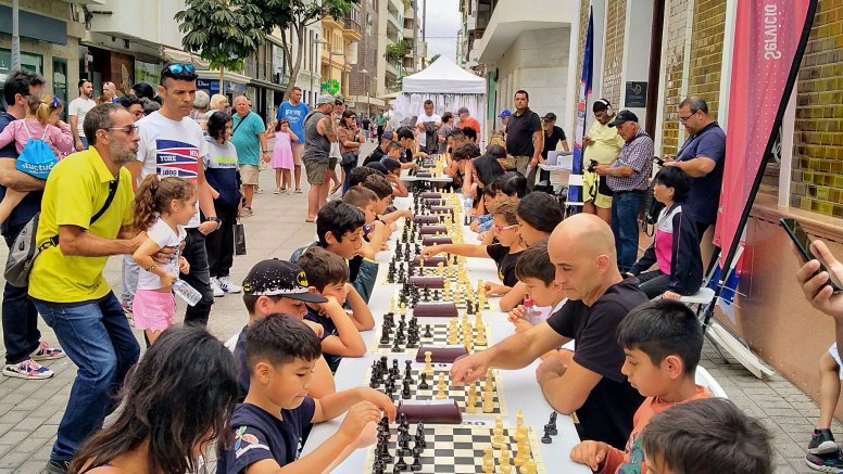 El Torneo de Ajedrez Calle Real vuelve a Arrecife con su segunda edición