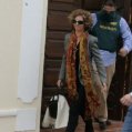 María Isabel Déniz, el día de su detención en la operación Jable