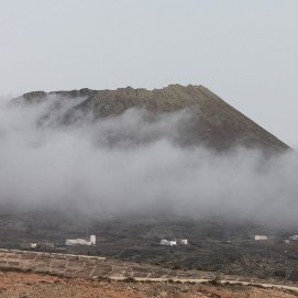 Volcán de la Corona, en Haría