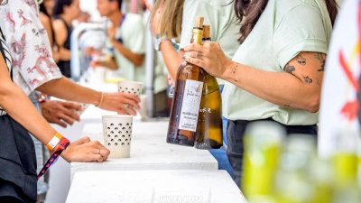 Vinos de Lanzarote y vasos reutilizables Sonidos Liìquidos 2023