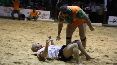 Final lucha Canaria, C.l. Union Norte   Union Sur Tias (42)