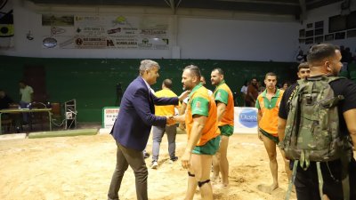 Final lucha Canaria, C.l. Union Norte   Union Sur Tias (57)