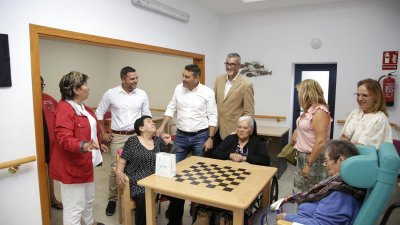 Inauguración del Centro Respiro Familiar de La Graciosa. Foto: Cabildo de Lanzarote.