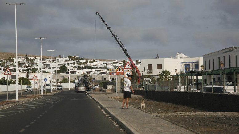 Viviendas en Playa Blanca. Foto: José Luis Carrasco.
