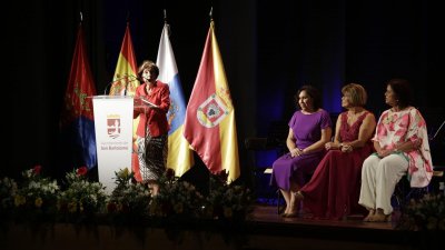 Pregón de las Fiestas de San Bartolomé. Fotos: La Voz de Lanzarote.