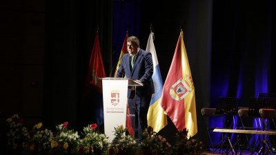 Pregón de las Fiestas de San Bartolomé. Fotos: La Voz de Lanzarote.