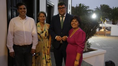 Pregón de las Fiestas de San Bartolomé. Fotos: La Voz de Lanzarote.