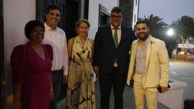 Pregón de las Fiestas de San Bartolomé. Fotos: La Voz de Lanzarote.