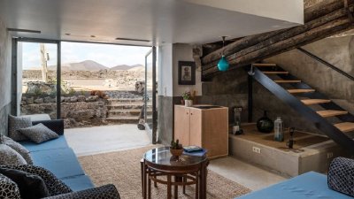 Una de las habitaciones Lanzarote Suites