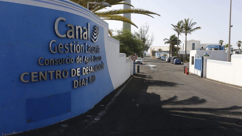 Headquarters of Canal Gestión, the company in charge of water management in Lanzarote. Photo: José Luis Carrasco.
