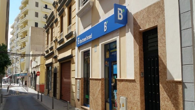 Oficina de 'B the travel brand' en Arrecife, Lanzarote.