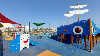 Estreno del nuevo Parque Infantil de Argana Alta. Cerca de 1000 m2 de superficie 1