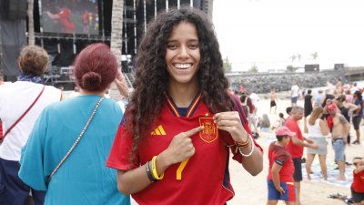 Celebración del Mundial de Fútbol Femenino en El Reducto. Fotos: José Luis Carrasco.