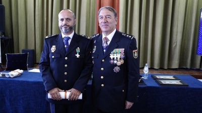Acto con motivo del día de la Policía Nacional. Foto: José Luis Carrasco.