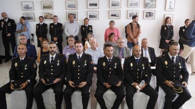 Acto con motivo del día de la Policía Nacional. Foto: José Luis Carrasco.