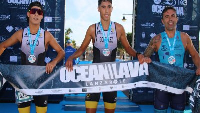 OCEAN LAVA. Podio Masculino sprint