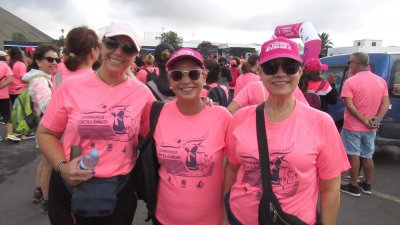 Caminata de AFOL por el Día contra el cáncer de mama