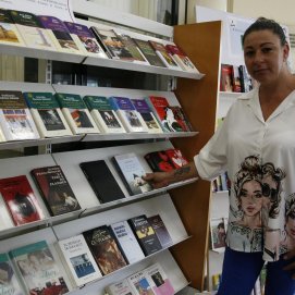 La consejera de Educación del Cabildo de Lanzarote y responsable de la gestión de la Biblioteca Insular, Myriam Barros