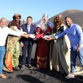 Entrega de la llave de Yaiza a los Reyes Magos