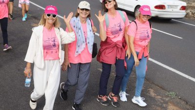 Caminata de AFOL por el Día contra el cáncer de mama