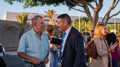 Inauguración de la escultura homenaje a las mujeres conserveras de Lanzarote