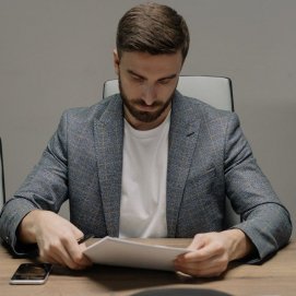 Firma de contrato de empleo