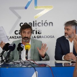 Rueda de prensa de Pedro San Ginés y David de la Hoz Fotos: José Luis Carrasco