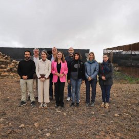 Presentación del plan de obras del Museo de Sitio en la Zona Arqueológica de Zonzamas
