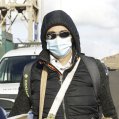 Raúl Díaz, accused of the violent death of his wife, Romina Celeste Núñez, leaving prison (PHOTO: José Luis Carrasco)