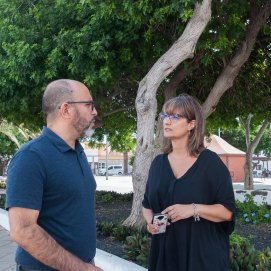 Leandro Delgado y Leticia Padilla, concejales de Lanzarote En Pie en Arrecife