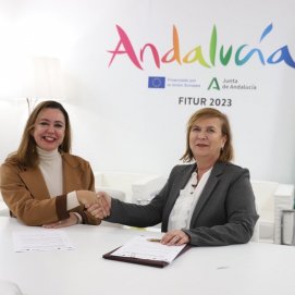 Firma de convenio con Necstour en Fitur