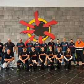 Los Bomberos Voluntarios de Lanzarote viajan a Tenerife para realizar unas jornadas intensivas de formación