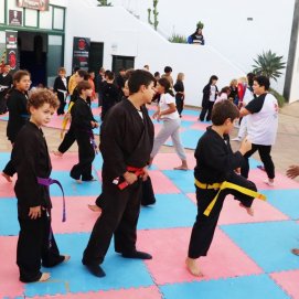 Entrenamiento de Kenpo en Playa Blanca