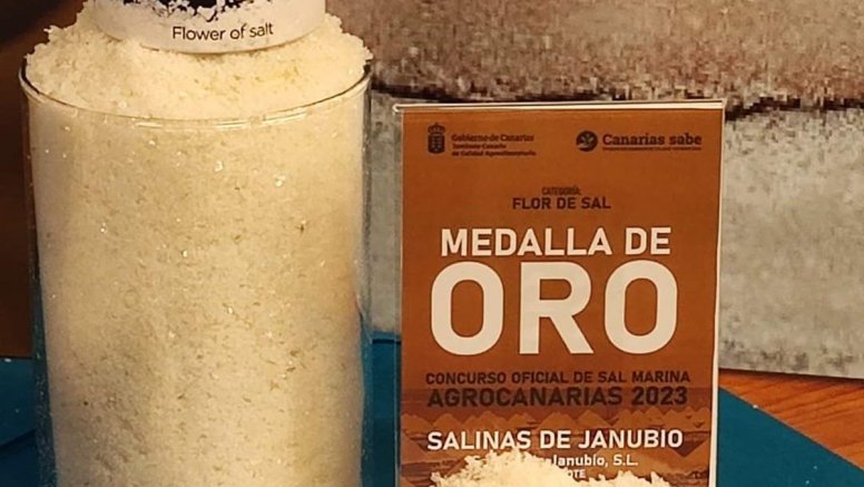 La 'Medalla de Oro' a Salinas Janubio