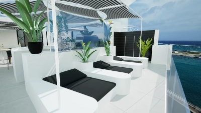 Inauguración del hotel Blue Marina Suites en Arrecife
