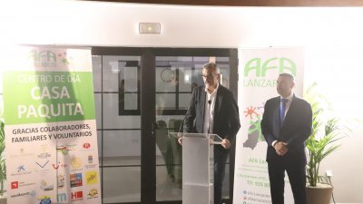 Inauguración del Centro de Día Paquita de AFA