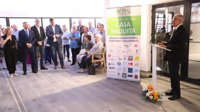 Inauguración del Centro de Día Paquita de AFA