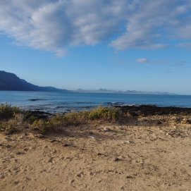 Vista de Famara desde La Graciosa
