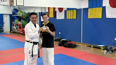 La karateka Amelie Yaiza Skiba se proclama subcampeona de España