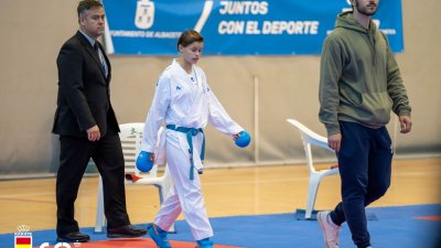 La karateka Amelie Yaiza Skiba se proclama subcampeona de España
