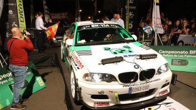 Tramo nocturno del Rally Orvecame-Isla de Lanzarote, 2023